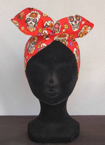 BANDEAU MAGIQUE CALAVERA ROUGE