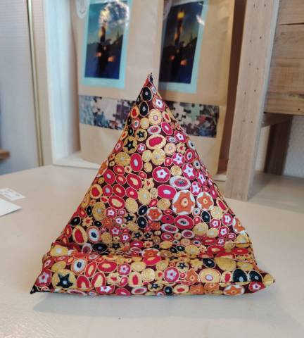 support de t�l�phone et tablette Klimt rouge