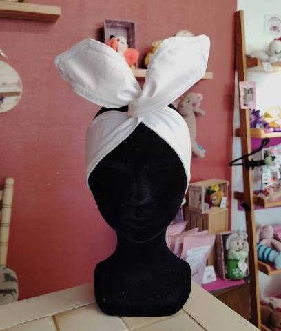 bandeau blanc pour cheveux, bandeau magique