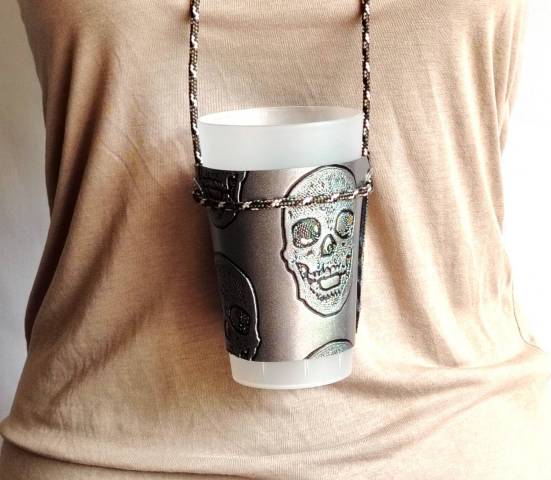 Porte Gobelet Oukil� Cavalera argent�