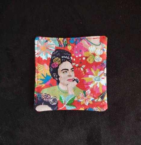 Marque page en coton frida Kahlo
